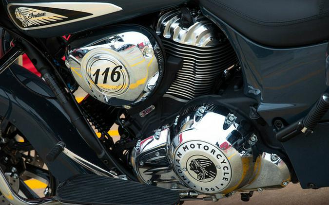 2025 Indian Chieftain Limited W/Powerband Audio Blue Dusk