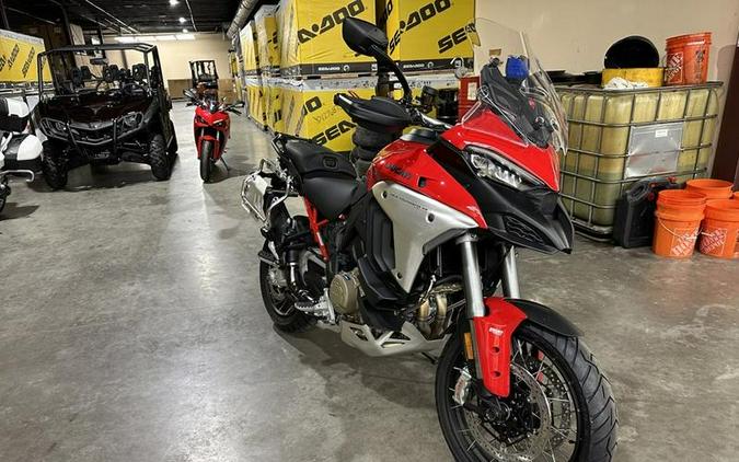 2024 Ducati Multistrada V4 Rally Travel Adventure Red