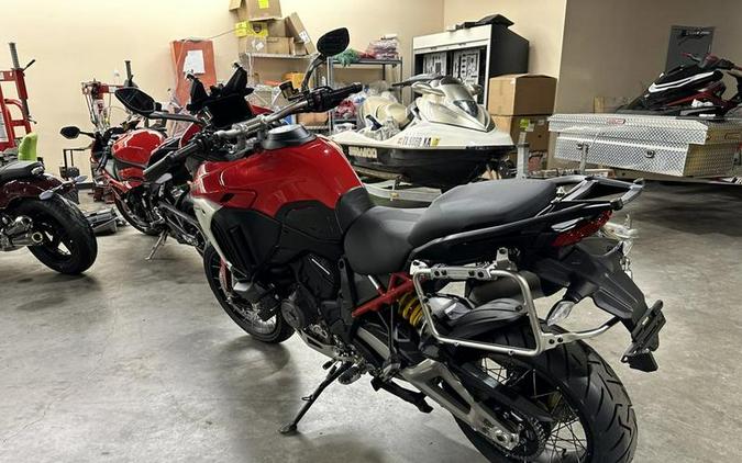 2024 Ducati Multistrada V4 Rally Travel Adventure Red