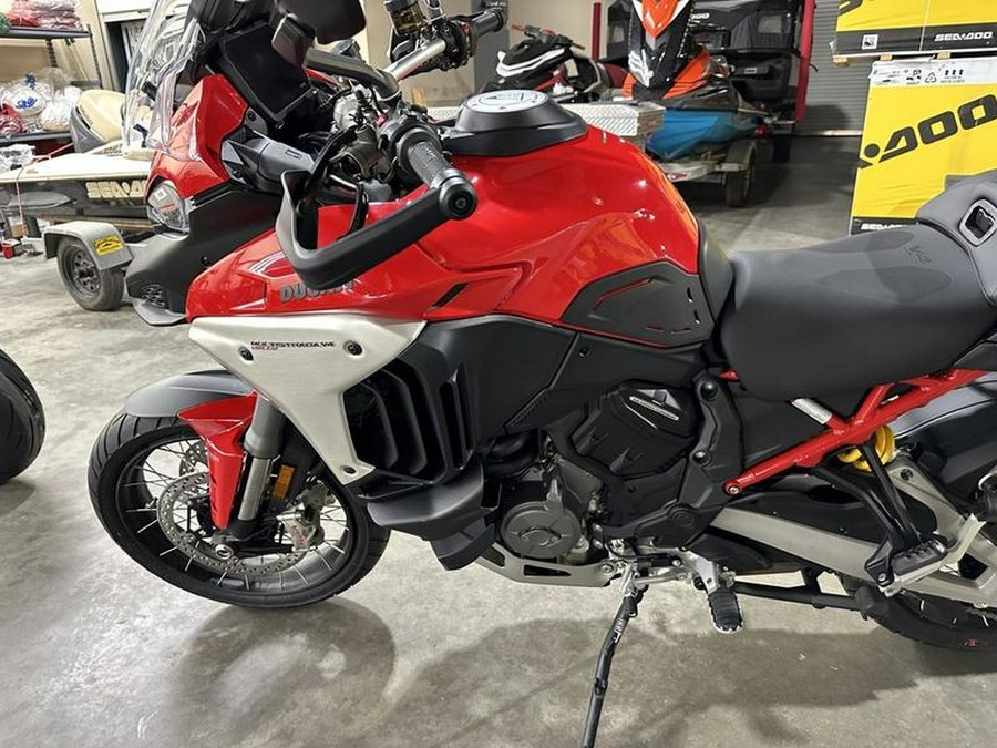 2024 Ducati Multistrada V4 Rally Travel Adventure Red