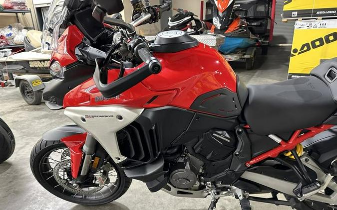 2024 Ducati Multistrada V4 Rally Travel Adventure Red