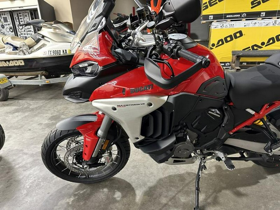 2024 Ducati Multistrada V4 Rally Travel Adventure Red