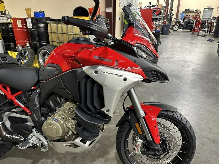 2024 Ducati Multistrada V4 Rally Travel Adventure Red