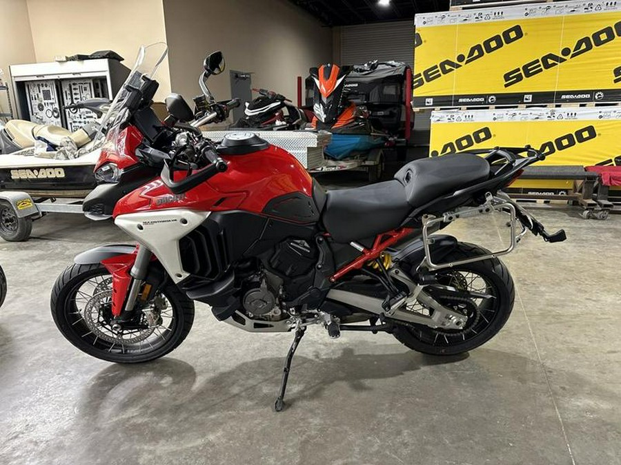 2024 Ducati Multistrada V4 Rally Travel Adventure Red