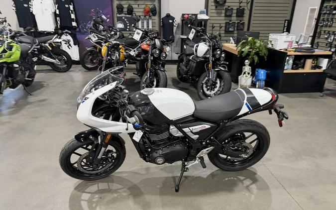 2026 Triumph Thruxton 400 Phantom Black / Aluminium Silver
