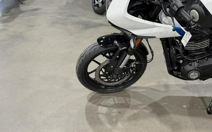2026 Triumph Thruxton 400 Phantom Black / Aluminium Silver