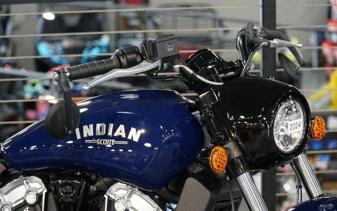 2024 Indian Motorcycle® Scout® Bobber ABS Springfield Blue Metallic