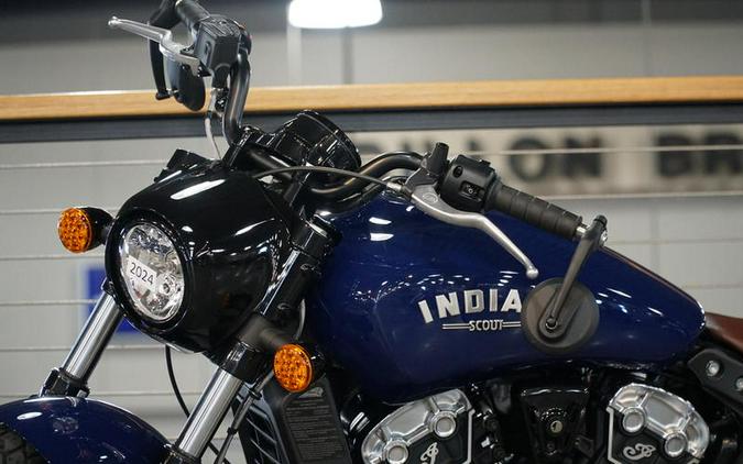 2024 Indian Motorcycle® Scout® Bobber ABS Springfield Blue Metallic