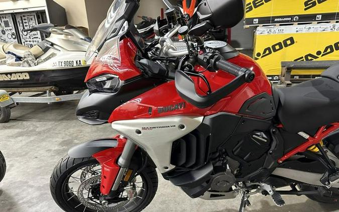 2024 Ducati Multistrada V4 Rally Travel Adventure Red