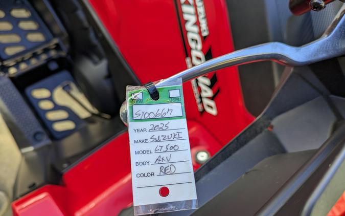 2025 Suzuki KingQuad 500AXi Power Steering