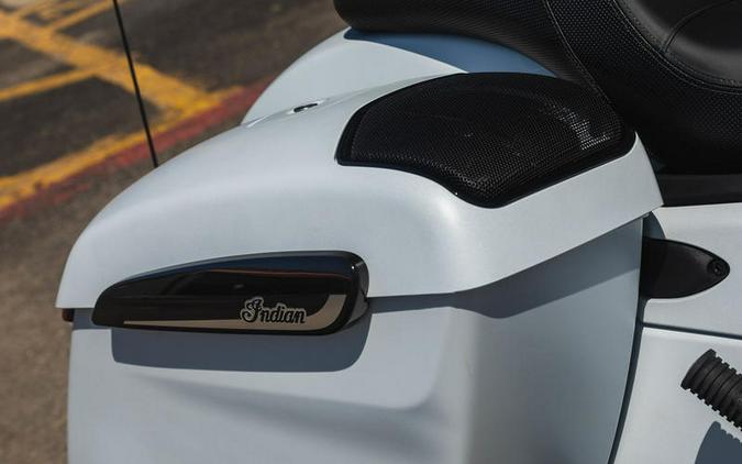 2025 Indian Motorcycle® Chieftain® PowerPlus Dark Horse® 112 w/PowerBand Ghost White Metallic Smoke