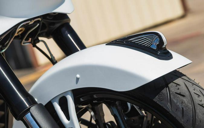 2025 Indian Motorcycle® Chieftain® PowerPlus Dark Horse® 112 w/PowerBand Ghost White Metallic Smoke