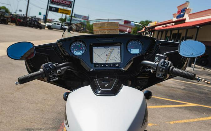 2025 Indian Motorcycle® Chieftain® PowerPlus Dark Horse® 112 w/PowerBand Ghost White Metallic Smoke