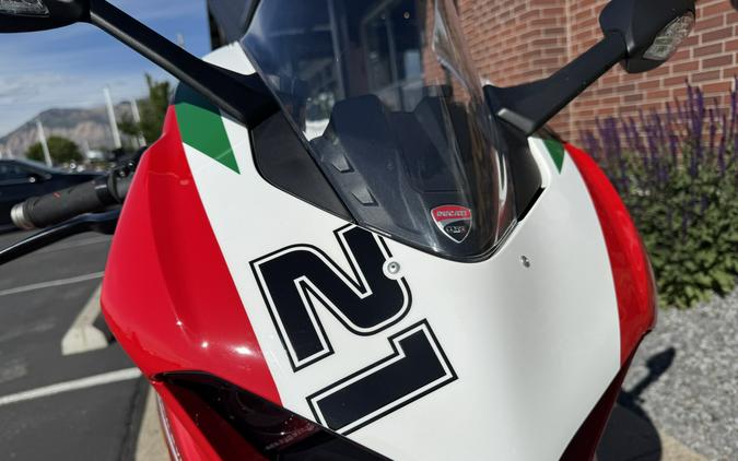 2024 Ducati Panigale V2 Bayliss Red / White / Green