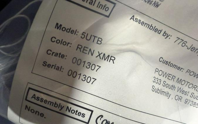 2026 Can-Am® Renegade X mr 1000R