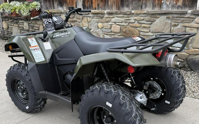 2026 Suzuki KingQuad 400ASi Terra Green
