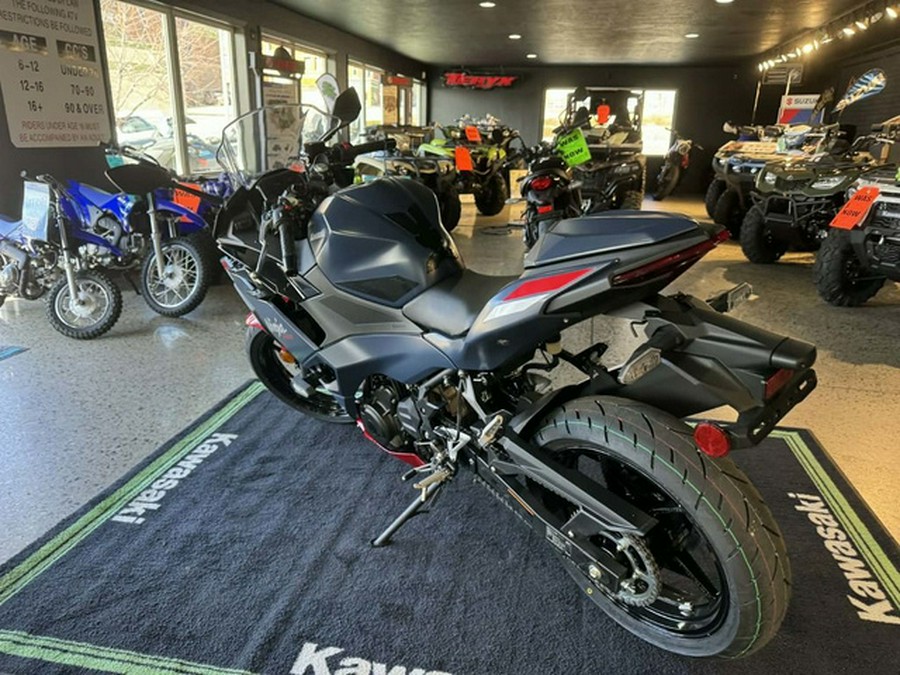 2026 Kawasaki Ninja 500 ABS Metallic Matte Twilight Blue