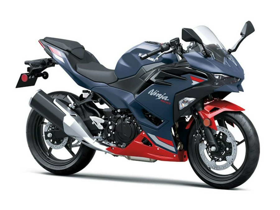 2026 Kawasaki Ninja 500 ABS Metallic Matte Twilight Blue