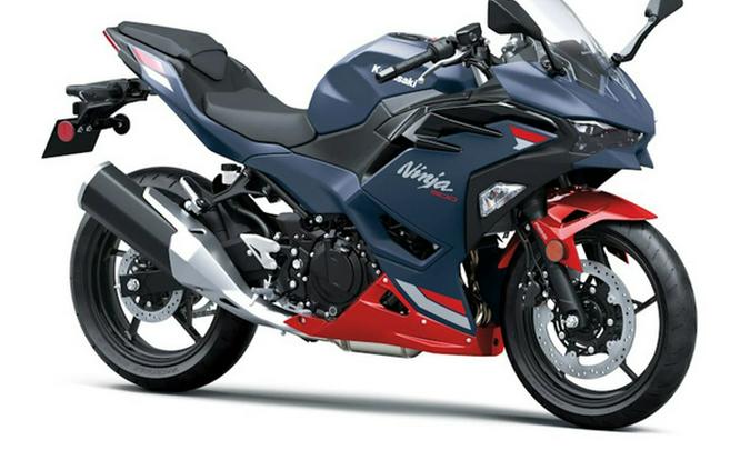 2026 Kawasaki Ninja 500 ABS Metallic Matte Twilight Blue