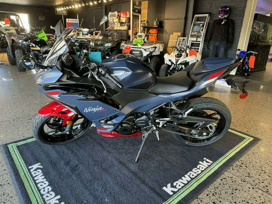 2026 Kawasaki Ninja 500 ABS Metallic Matte Twilight Blue