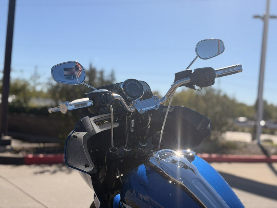 2025 Harley-Davidson® Low Rider® ST FXLRST Blue Burst W/ Thrashin’ Bars
