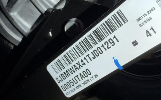 2026 Can-Am® Renegade X mr 1000 R Hyper Silver & Legion Red