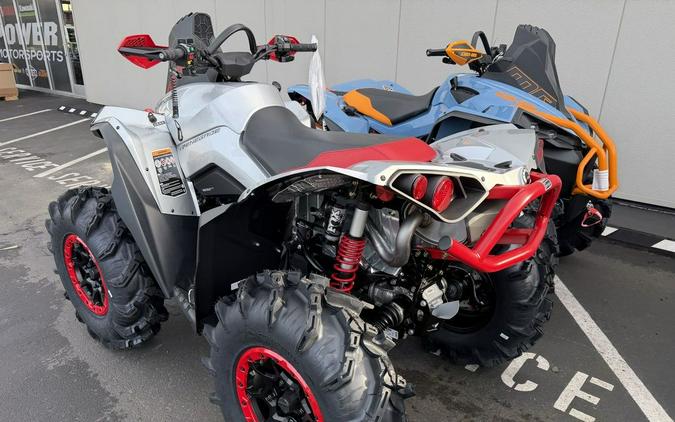 2026 Can-Am® Renegade X mr 1000 R Hyper Silver & Legion Red