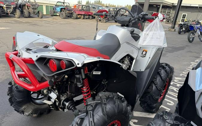2026 Can-Am® Renegade X mr 1000 R Hyper Silver & Legion Red