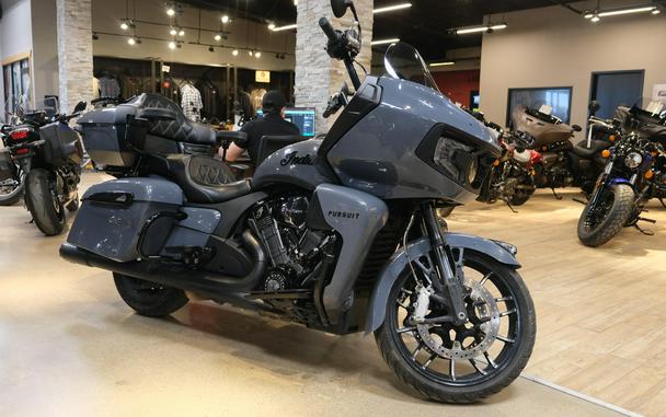 2023 INDIAN MOTORCYCLE PURSUIT DARK HORSE PREM STEALTH GRAY