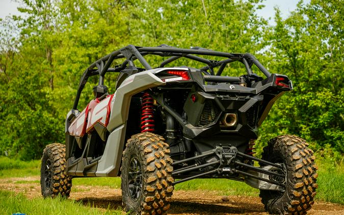 2024 Can-Am® Maverick X3 MAX DS Turbo Fiery Red & Hyper Silver