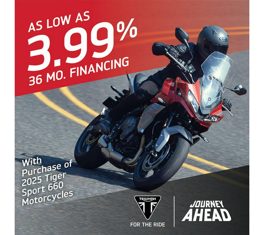 2025 Triumph Tiger Sport 660 Sapphire Black
