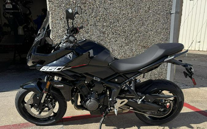 2025 Triumph Tiger Sport 660 Sapphire Black