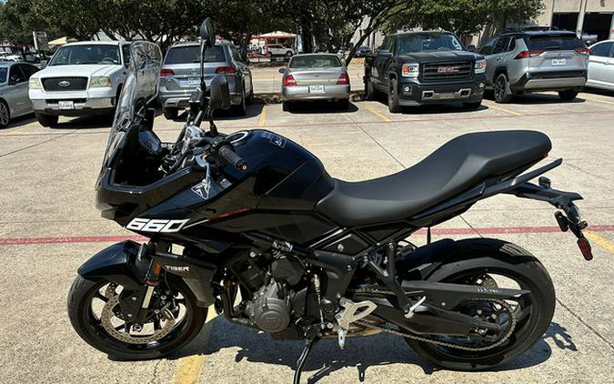 2025 Triumph Tiger Sport 660 Sapphire Black