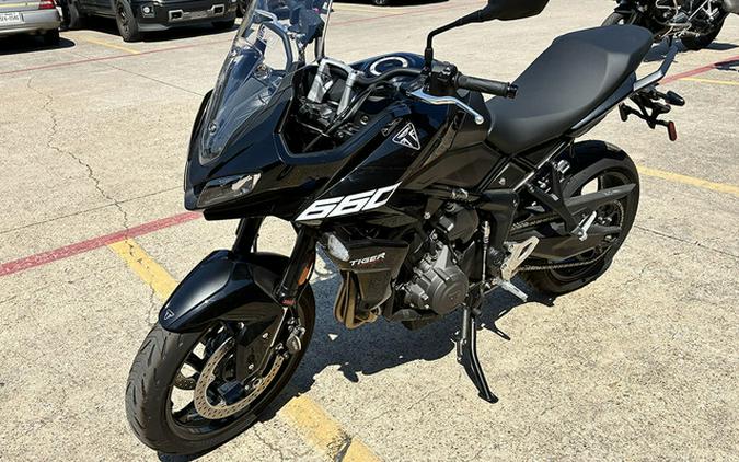 2025 Triumph Tiger Sport 660 Sapphire Black