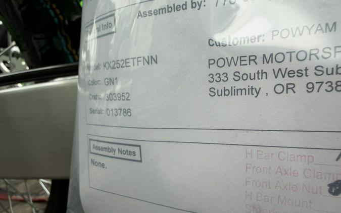 2026 Kawasaki KX™250