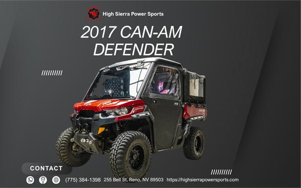 2017 Can-Am Defender