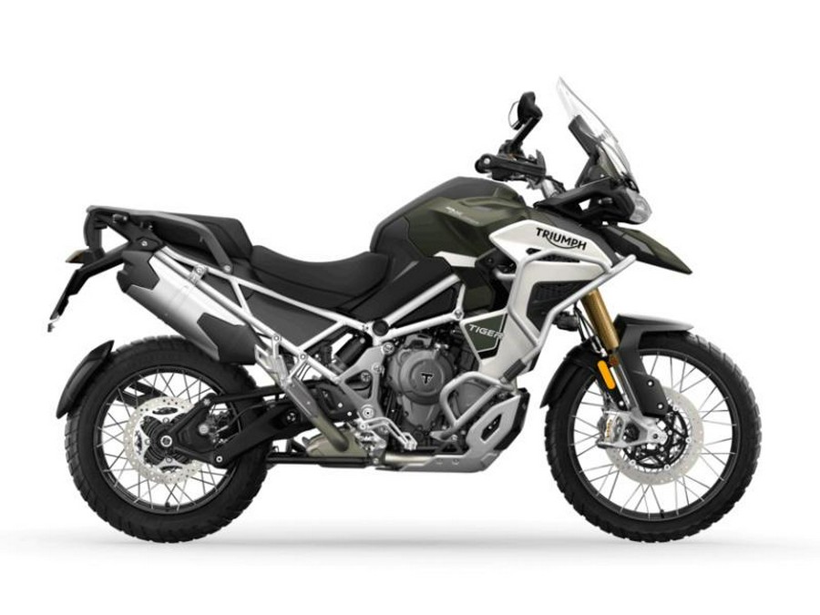 2022 Triumph Tiger 1200 Rally Explorer Matte Khaki Green