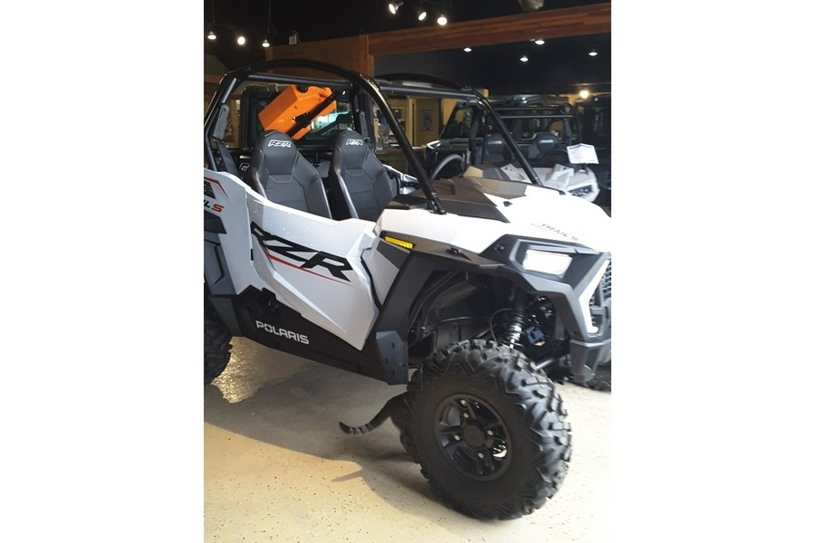 2023 Polaris Industries RZR Trail S 900 Sport White Lightning