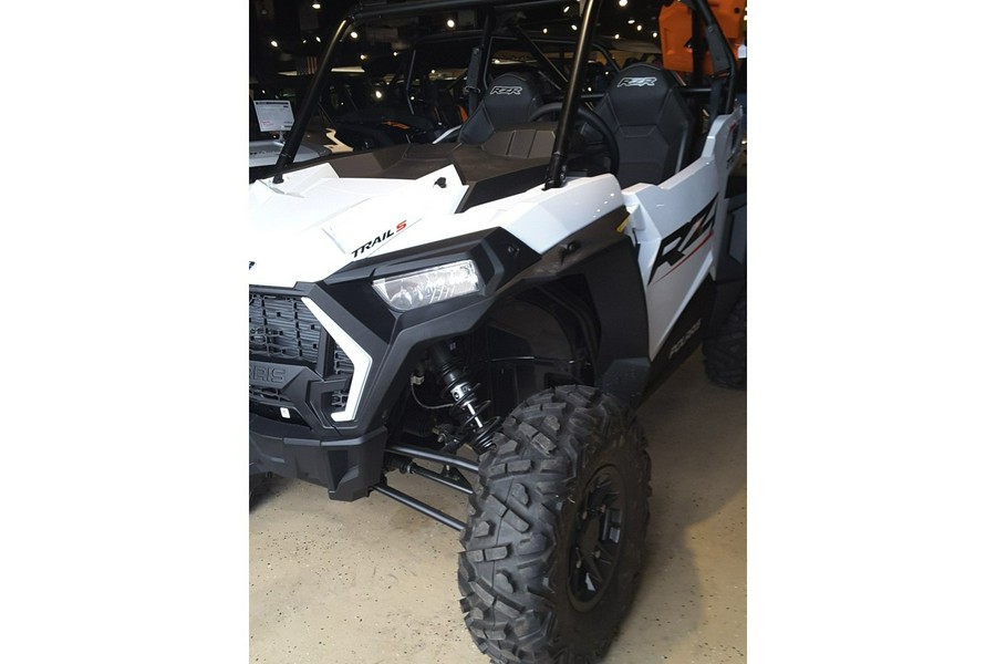 2023 Polaris Industries RZR Trail S 900 Sport White Lightning