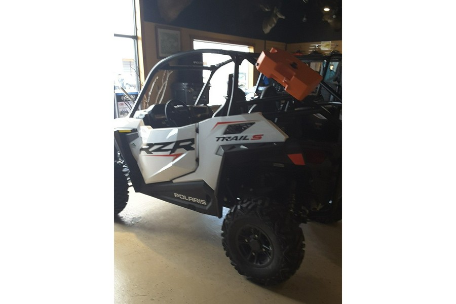 2023 Polaris Industries RZR Trail S 900 Sport White Lightning