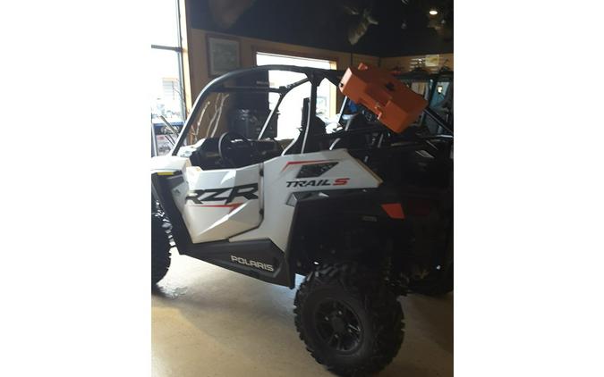 2023 Polaris Industries RZR Trail S 900 Sport White Lightning