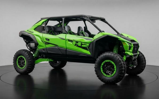 2026 Kawasaki TERYX5 H2 Deluxe eS Lime Green/Flat Ebony - K10128