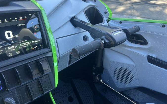 2026 Kawasaki TERYX5 H2 Deluxe eS Lime Green/Flat Ebony - K10128