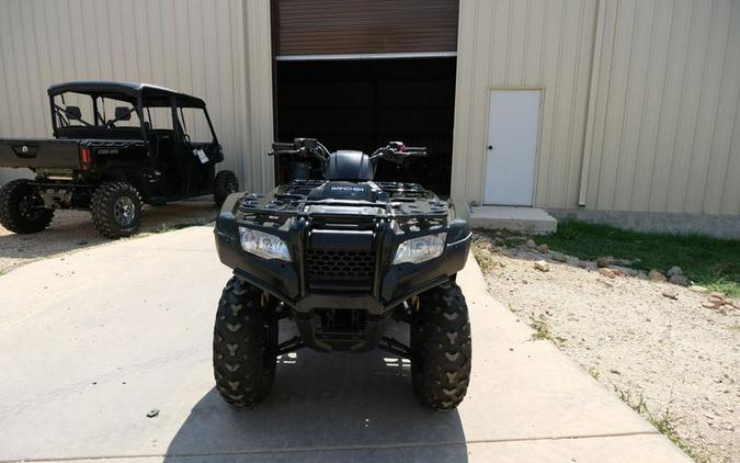 New 2024 HONDA FOURTRAX RANCHER ES BLACK FOREST GREEN