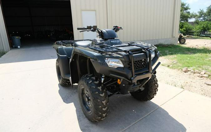 New 2024 HONDA FOURTRAX RANCHER ES BLACK FOREST GREEN