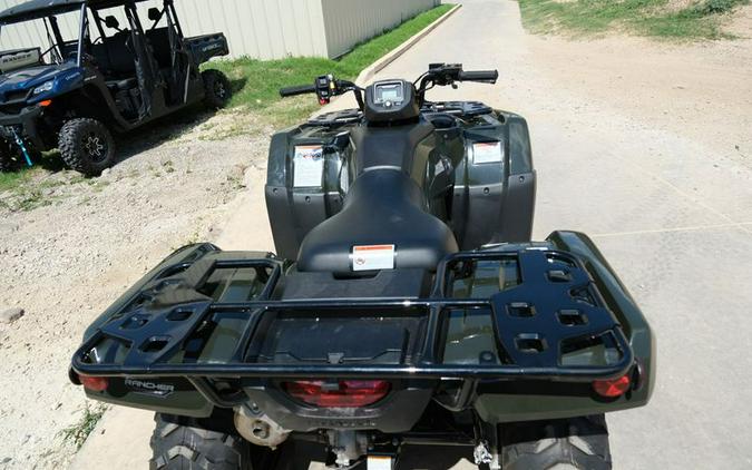 New 2024 HONDA FOURTRAX RANCHER ES BLACK FOREST GREEN