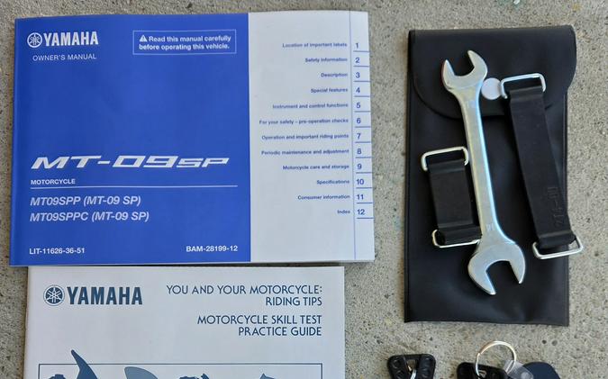 2023 YAMAHA MT 09 SP