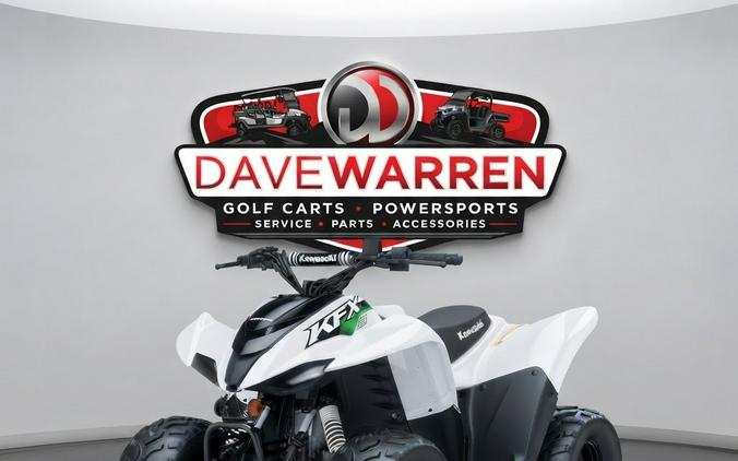 2027 Kawasaki KFX 50 Bright White - K10129