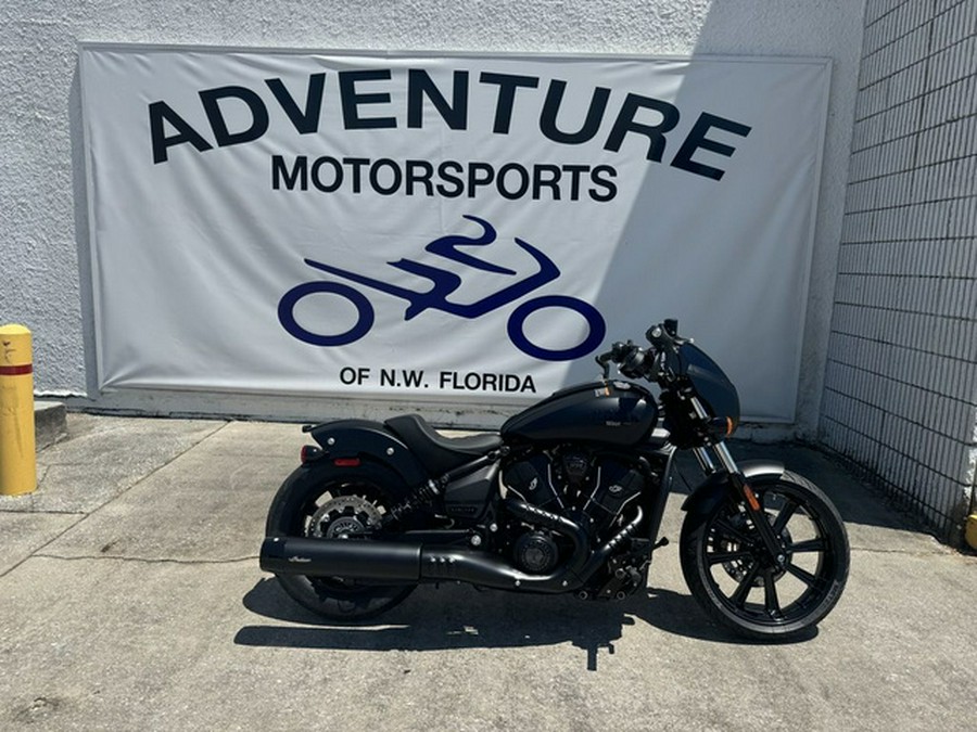 2025 Indian Scout Bobber Limited +Tech Black Smoke