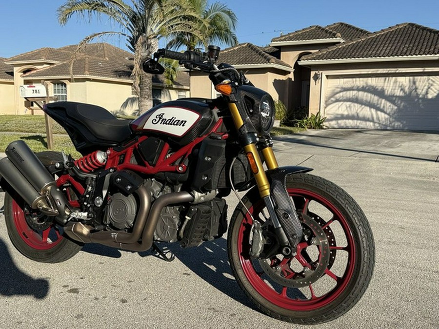 2022 Indian FTR Championship Edition Carbon Fiber With Racing